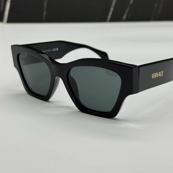 NEW VERSACE VE4492U GB1/87 WOMEN SUNGLASSES BLACK VE4492U GB187 EYEWEAR - Picture 4 of 10